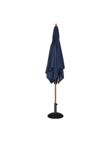 Parasol carré Bolero 2,5m bleu marine
