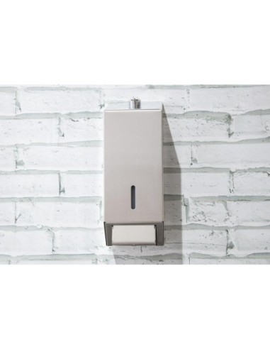 Distributeur de savon liquide en acier inoxydable Jantex 1 litre