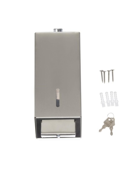 Distributeur de savon liquide en acier inoxydable Jantex 1 litre