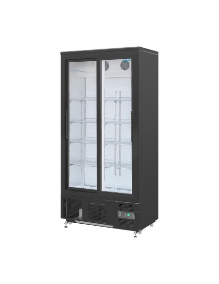 Arrière-bar vertical double porte coulissante Polar Série G