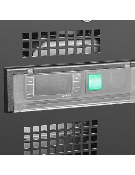 Arrière-bar vertical double porte coulissante Polar Série G