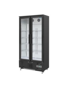 Arrière-bar vertical double porte battante Polar Série G 490L 2