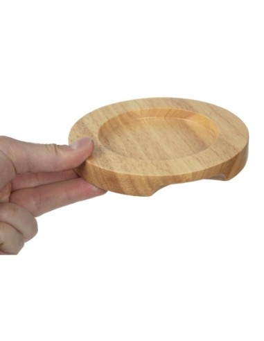 Support en bois clair pour mini cocotte Y259 et mini poêle GJ553 Olympia