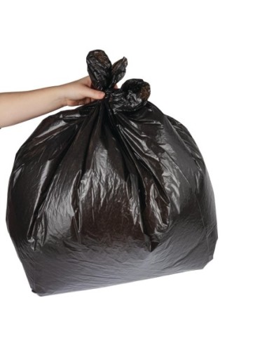 Sacs poubelles Jantex 70L noirs (Lot de 200)