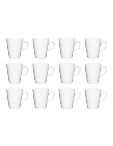 Tasses mugs à café latte Olympia Athena 397ml (Lot de 12)