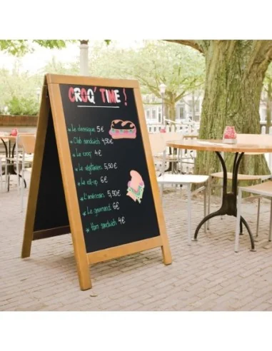 Panneau de trottoir Securit teck 1200 x 680mm