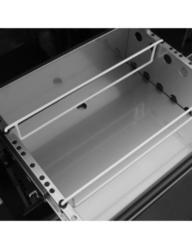 Arrière-bar Polar Série U 3 portes et 2 tiroirs