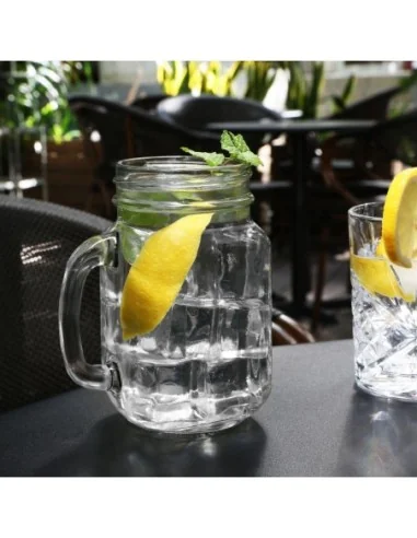 Chope en verre Olympia 450ml (Lot de 12)