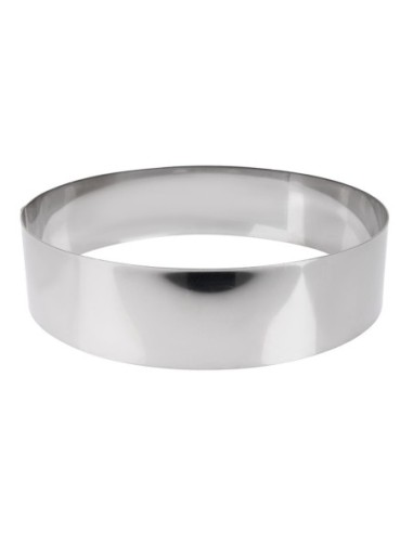 Cercle à mousse inox De Buyer 240 x 60mm