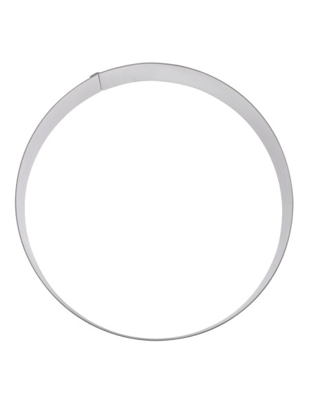 Cercle à mousse inox De Buyer 200 x 45mm