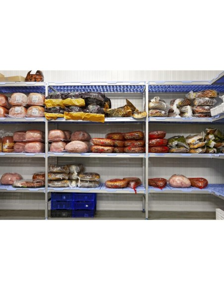 Rayonnage modulaire 4 niveaux Tournus 400 x 690mm