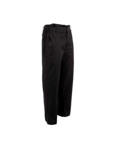 Pantalon de cuisine mixte Chef Works Professionnel chevrons noirs XL