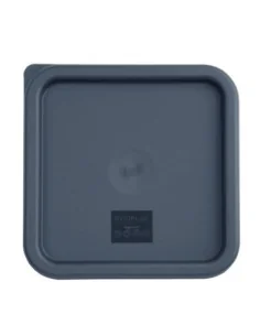 Couvercle carré bleu moyen Hygiplas