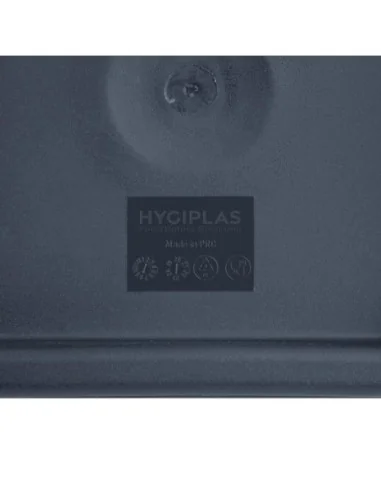 Couvercle carré bleu moyen Hygiplas