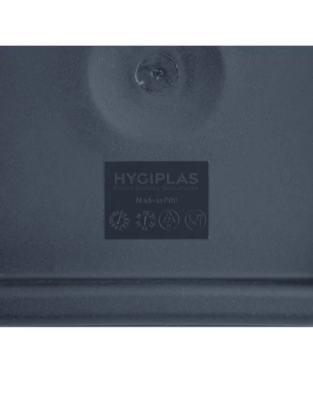 Couvercle carré bleu moyen Hygiplas