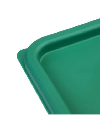 Couvercle carré vert petit Hygiplas