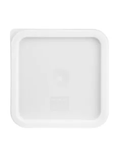 Couvercle carré blanc moyen Hygiplas