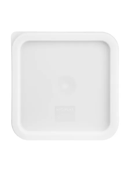 Couvercle carré blanc moyen Hygiplas