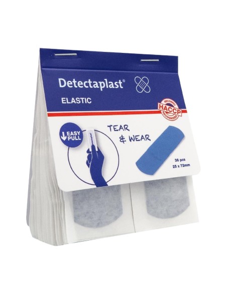 Pansements élastiques Detectaplast 25x72mm (lot de 100)