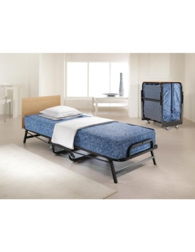 Lit pliant 1 personne avec matelas étanche Jay-Be noir