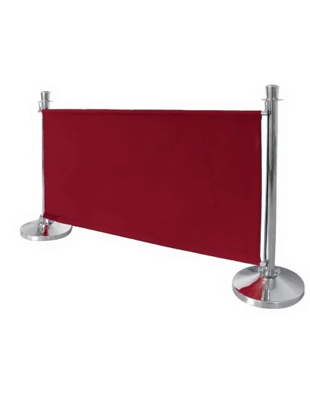 Barrière en toile Bolero rouge