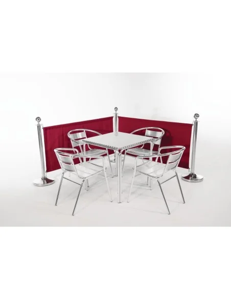 Barrière en toile Bolero rouge