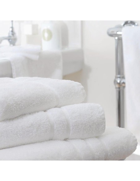 Drap de bain blanc Comfort Nova Mitre