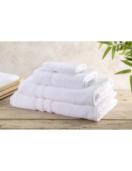Drap de bain blanc Comfort Nova Mitre
