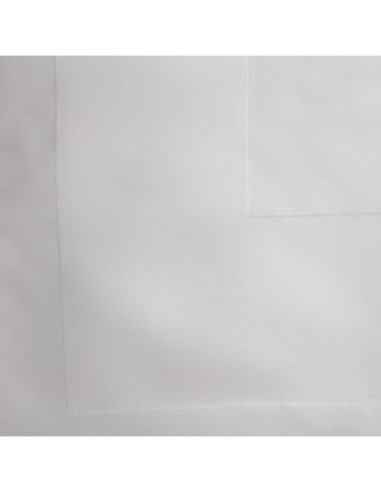 Nappe blanche bande de satin Mitre Luxury 1780 x 1780mm