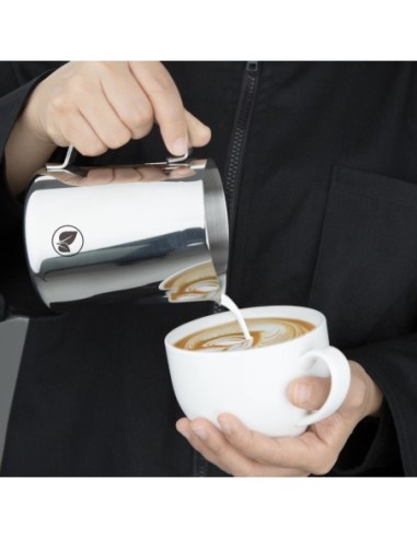 Pichet à lait en inox Olympia Vegan 570ml