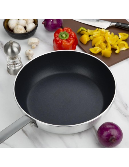 Sauteuse antiadhésive en aluminium Vogue Teflon Platinum Plus 320mm 