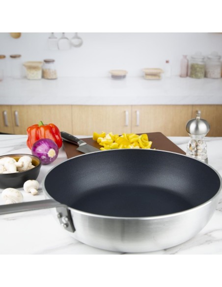 Sauteuse antiadhésive en aluminium Vogue Teflon Platinum Plus 320mm 