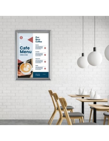 Cadre clipsable en aluminium Europel A3 25mm