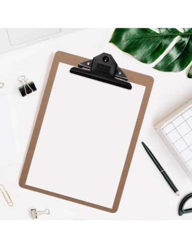 Porte-bloc panneau en fibre de bois Europel A4 portrait 210 x 297 mm