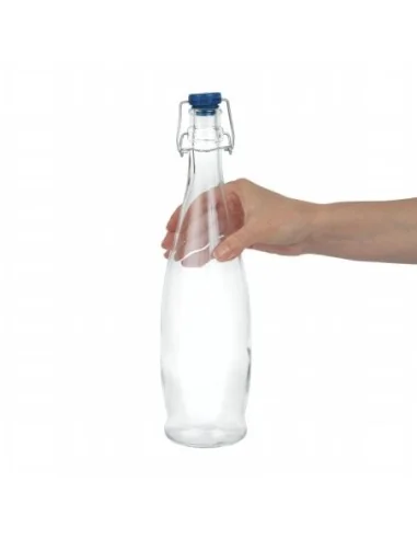 Bouteilles d'eau en verre 1L (Lot de 6)