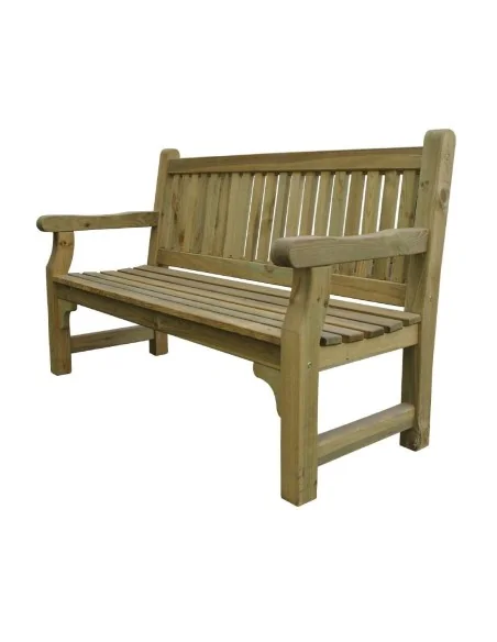 Banc de jardin en bois tendre