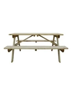 Table pique-nique en bois 1,5m 2
