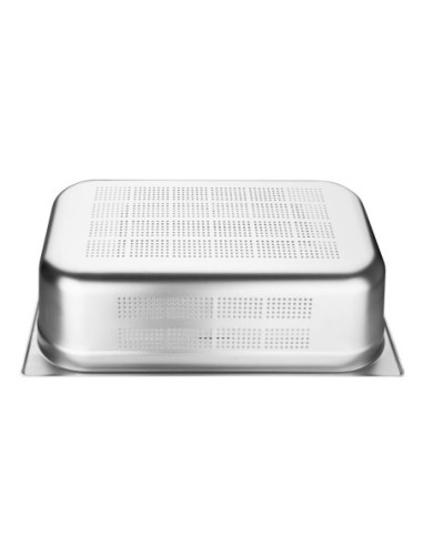 Bac Gastronorme inox perforé GN 1/1 150mm Vogue
