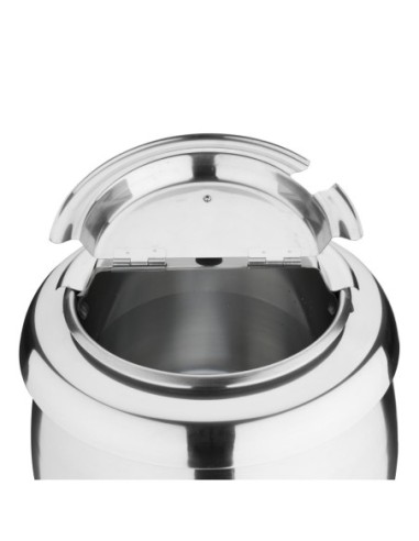 Marmite à soupe Buffalo acier inoxydable