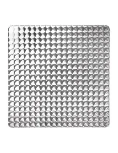 Table bistro carrée Bolero acier inoxydable 700mm 2