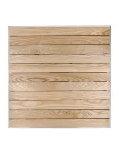 Table carrée en frêne Bolero 700mm 2