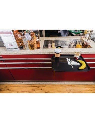 Plateau self-service Olympia Kristallon 305 x 415mm noir