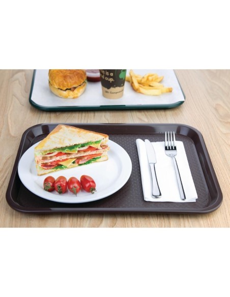 Plateau self-service Olympia Kristallon 305 x 415mm marron