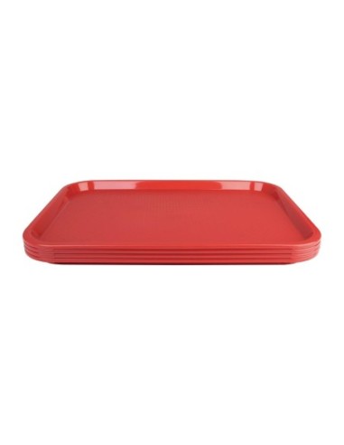 Plateau self-service Olympia Kristallon 305 x 415mm rouge