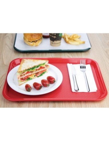 Plateau self-service Olympia Kristallon 305 x 415mm rouge