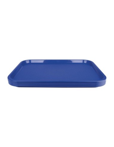 Plateau self-service Olympia Kristallon 305 x 415mm bleu