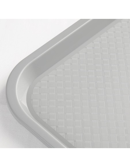 Plateau self-service Olympia Kristallon gris 350 x 450mm