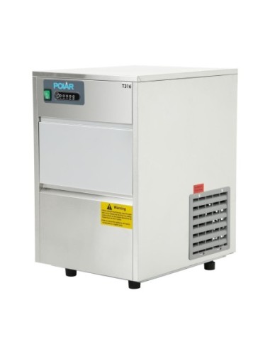 Machine à glaçons dessous de comptoir 20kg Polar Série G