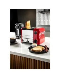 Grille-pain avec grilles sandwich Rowlett Esprit 2 fentes rouge 2