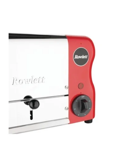 Grille-pain avec grilles sandwich Rowlett Esprit 2 fentes rouge